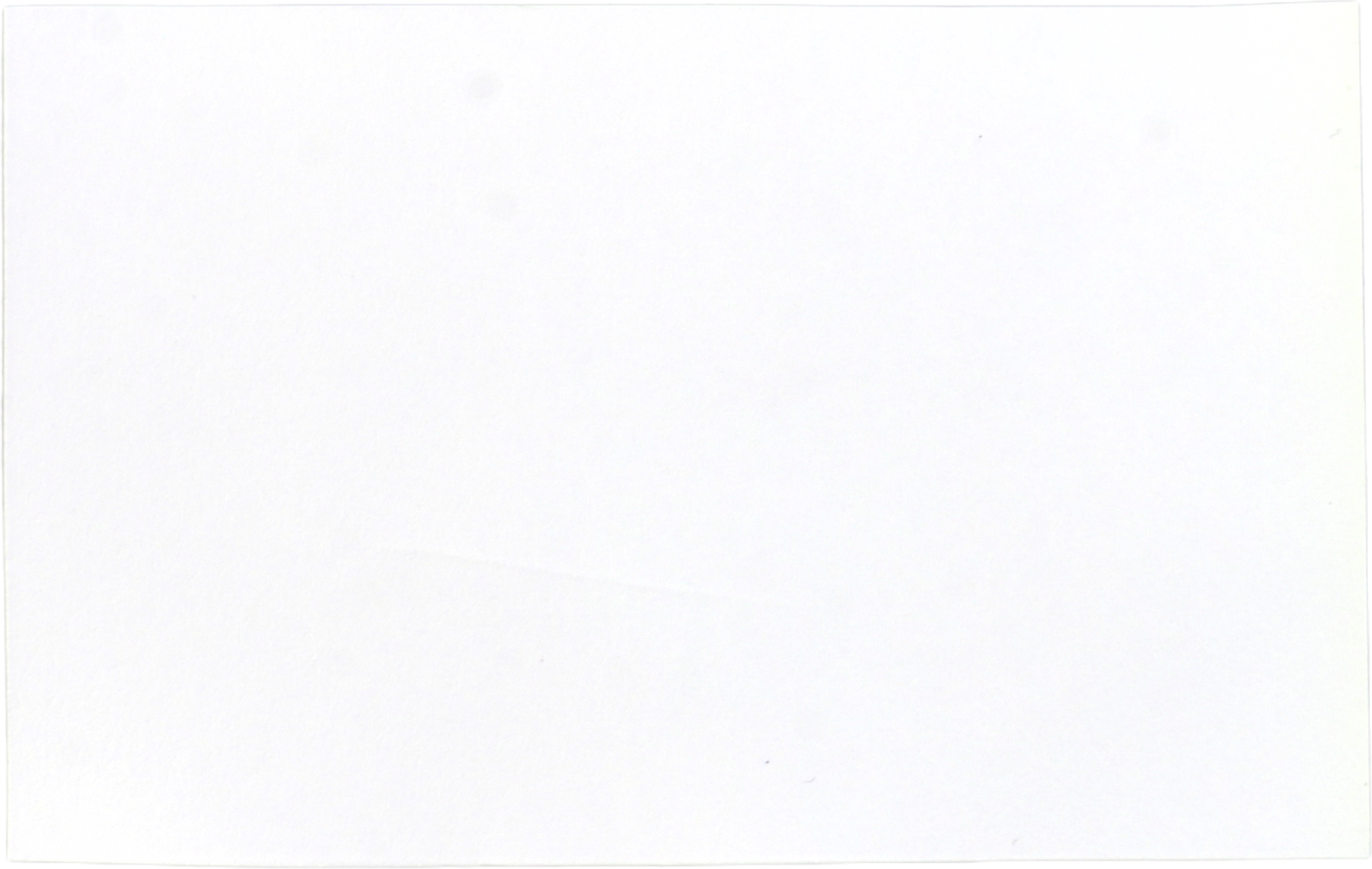 White Paper Card Cutout